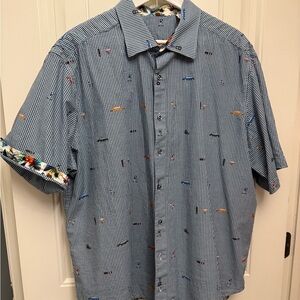 Robert Graham Men’s XL Button Downn Shirt XL